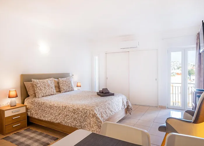 In Albufeira's Old Town *